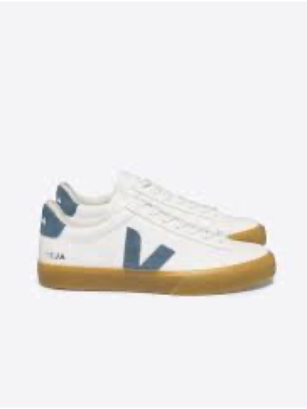 Veja CAMPO LEATHER WHITE CALIFORNIA size 39 / 8